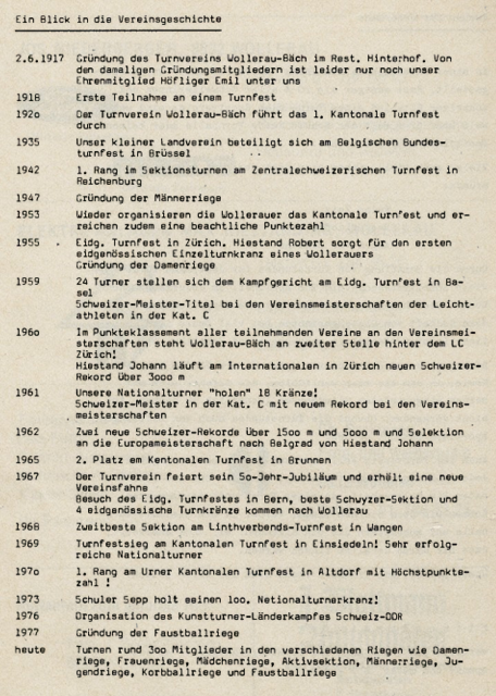 Flic Flac 01 10 Rückblick auf vergangene Jahre